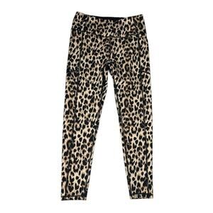 Victorias Secret Incredible Essential Softest Leggings Leopard Animal Print 10